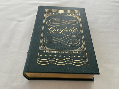 Easton Press GARFIELD Biography Allan Perkin LEATHER 1987 Library Presidents MNT-image