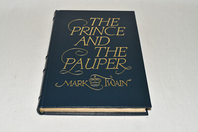Easton Press THE PRINCE AND THE PAUPER 1964 Mark Twain 1ST LEATHER FINE/RARE!-image