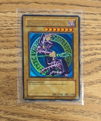 *** DARK MAGICIAN *** ORIGINAL ULTRA RARE SDY-006 (HP) YUGIOH!-image