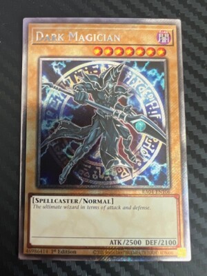 Yugioh Dark Magician RA04-EN106 Platinum Secret Rare 1st Edition NM-image