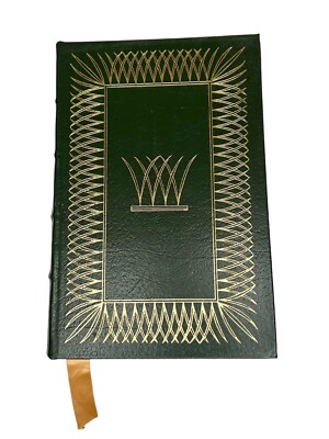 Easton Press Walt Whitman Leaves of Grass Leather Collectors Edition Book Poetry-image