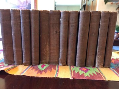 Antique Gothes Werke Set of of Twelve Volumes-1868-PRICE REDUCED 50%-image