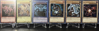 Yugioh 25th Anniversary Legendary Collection Promos Set of 6 Eygptian Gods-image