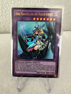 Yu-Gi-Oh! TCG Dark Magician Girl the Dragon Knight - UR 1st Ed (DRL3-EN044)-image