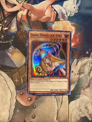 Dark Magician Girl - STP1-EN002 Super Rare NM Yugioh Card-image