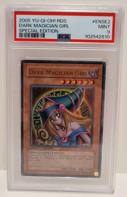 Yu-Gi-Oh! Dark Magician Girl Special Edition Ultra Rare RDS-ENSE2 PSA 9-image