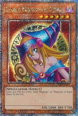 Yugioh! Dark Magician Girl - MP24-EN009 - Quarter Century Secret Rare - 1st Edit-image