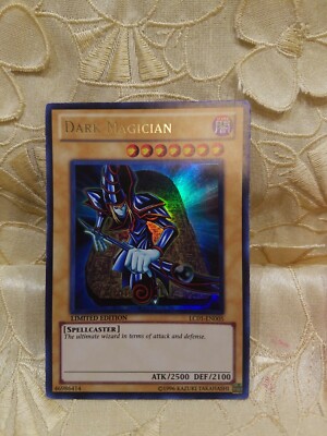 YU GI OH! DARK MAGICIAN-LIMITED EDITION LC01-EN005-GUC!-image