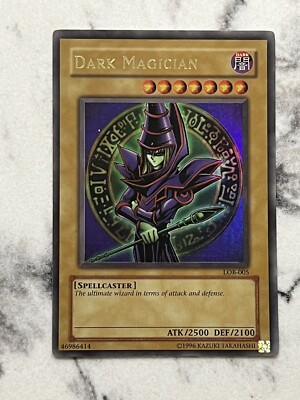 Dark Magician LOB-005 VLP Ultra Rare Legend Of Blue Eyes Yu-gi-oh!-image