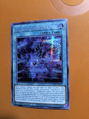 Link into the VRAINS! MP22-EN271 Prismatic Secret Rare YuGiOh Card English-image