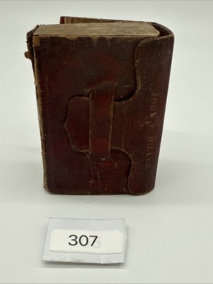 Antique 1841 THE HOLY BIBLE CONTAINING THE OLD AND NEW TESTAMENTS LEATHER-BOUND-image
