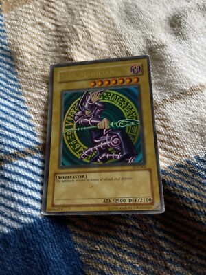 YuGiOh Dark Magician - SDY-006 - Ultra Rare Unlimited Edition Moderately Played-image