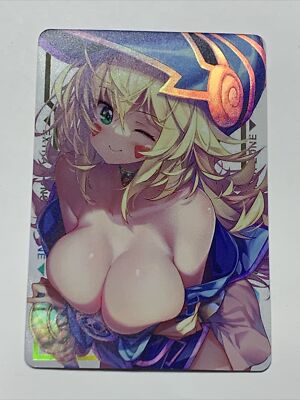 Dark Magician Girl Sexy ACG Goddess Story Waifu Card Girl Holo Anime Yugioh Hot-image