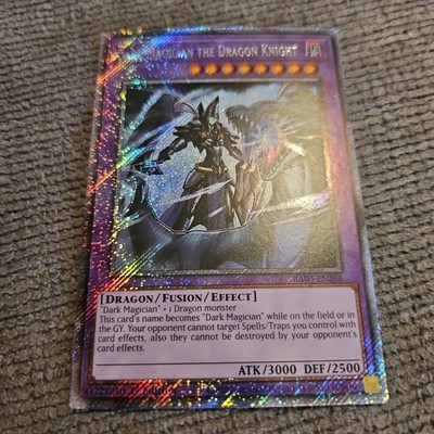 Dark Magician the Dragon Knight (Platinum Secret Rare) RA03-EN268 Bonanza 1st Ed-image