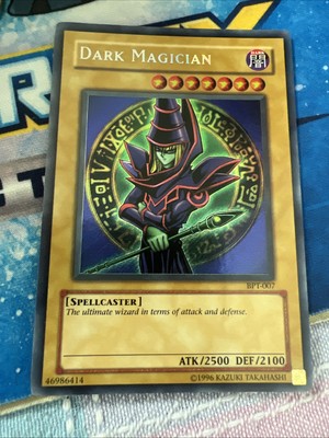 Yugioh Card TCG Dark Magician BPT-007 Secret Rare Secret Rare Holo Lp Unlimited-image