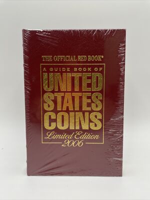 New 2006 Limited Edition Red Book, A Guide Book Of United States Coins, Sealed-image