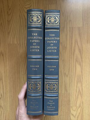 The Collected Papers of Joseph Lister, Classics of Medicine Library, 2 vol set-image