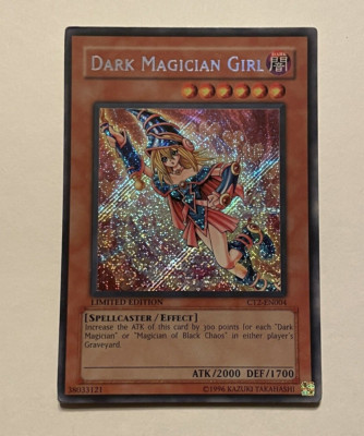 Dark Magician Girl Secret Rare CT2-EN004 Limited Edi Collector's tin Yu-Gi-Oh-image
