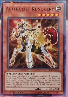 Yugioh! LP Trickstar Lycoris SP18-EN022 Starfoil Rare 1st Edition-image