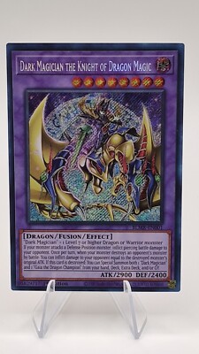 Dark Magician the Knight of Dragon Magic BLMR-EN001 YuGiOh Battles of Legend-image