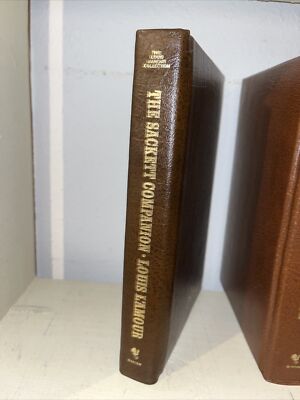 SACKETT COMPANION Louis L'Amour Collection GENUINE LEATHER Gold Page Edges-image