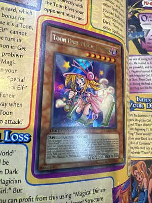 Yugioh Toon Dark Magician Girl JUMP-EN010 Inside Shonen Jump Dec 2006 Vol 4 #12-image