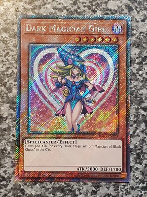 Yugioh RA03-EN123 Dark Magician Girl PSR 1st Edition Alt Art 2 MINT 10-image