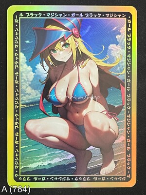 🔥 A 784 Dark Magician Girl Yu-Gi-Oh! Goddess Story Anime Waifu Card ACG 🔥-image