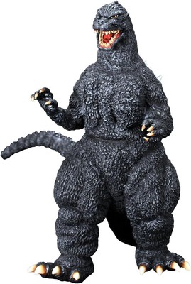 Godzilla (1991) Middle Soft Vinyl Kit Reprint Non Scale Soft Vinyl Unpainted Ass-image
