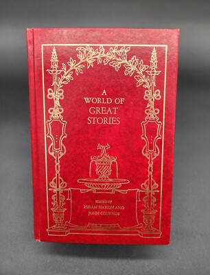A World of Great Stories Vintage Short Story Collection 1947 Leather Hardback-image