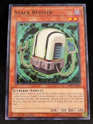Yugioh - Stack Reviver - Star Pack VRAINS - SP18-EN005 - Common - Monster-image