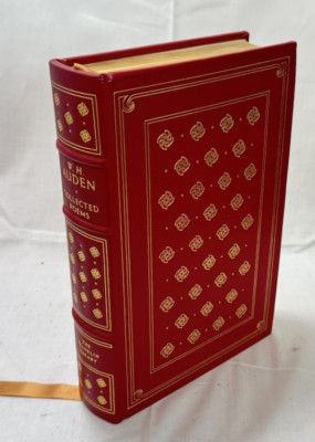 W. H. Auden COLLECTED POEMS Franklin Library First Edition Society 1976 Red Gold-image