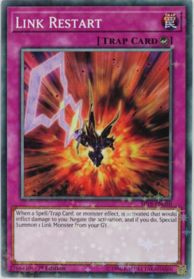 Yugioh Link Restart SP18-EN050 Starfoil Rare 1st Edition-image