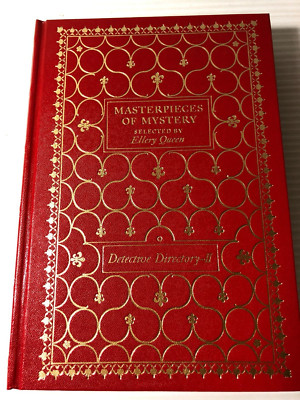 Ellery Queen MASTERPIECES of MYSTERY 1978 DETECTIVE DIRECTORY II Deluxe Binding-image