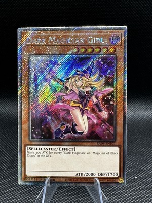Yugioh Dark Magician Girl 7th Art RA04-EN107 Platinum Secret Rare near mint-image