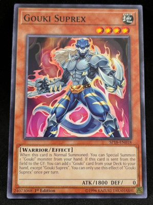 Yugioh - Gouki Suprex - Star Pack VRAINS - SP18-EN018 - Common - Monster-image