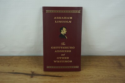 NEW The Gettysburg Address and Other writings by Abraham Lincoln Leather Bound-image