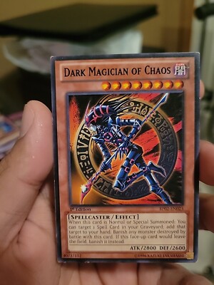 Yugioh! LP Dark Magician of Chaos - BP02-EN023 - Rare - 1st Edition Lightly Play-image