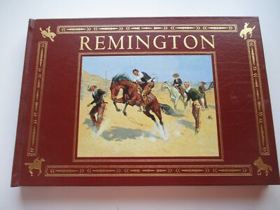 Easton Press REMINGTON Sandra Forty 2008 HC Leather Book Illustrated Western Art-image