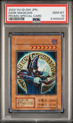 2023 YU-GI-OH! JAPANESE PROMO SPECIAL CARD DARK MAGICIAN PSA 10-image