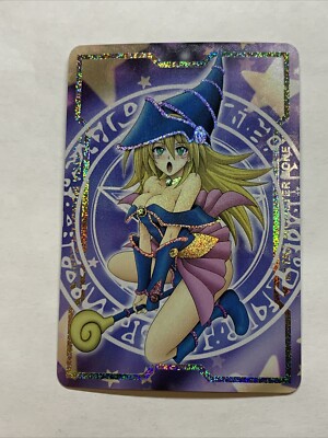 Dark Magician Girl Sexy ACG Goddess Story Waifu Card Girl Holo Anime Yugioh DMG-image