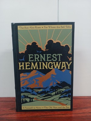 Ernest Hemingway Four Novels 2011 Barnes &Noble Classics Leather Bound Hardcover-image