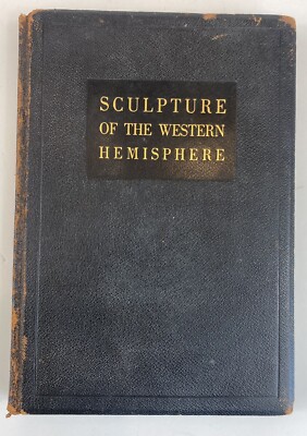 1942 Sculpture of the Western Hemisphere Permanent Collection Leather Bound HC-image