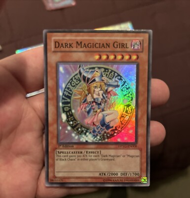 Yugioh Dark Magician Girl DPYG-EN008 Super Rare 1ST EDITION-image