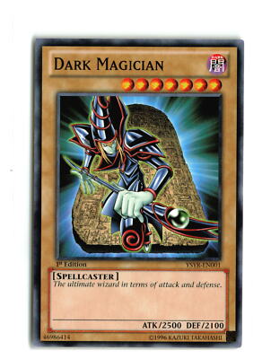 DARK MAGICIAN YSYR-EN001 1st EDITION YUGIOH TCG LP-image