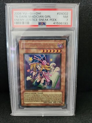 2006 Yu-Gi-Oh! Pharaoh Tour 2006 SP2-EN002 Toon Dark Magician Girl Promo PSA 7-image