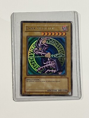 Yu-Gi-Oh! TCG Dark Magician SDY-006 moderately played-image