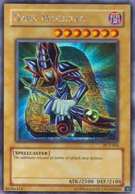 Dark Magician - PCY-004 - Secret Rare - Limited Edition x1 - Lightly Played-image
