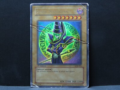 Dark Magician LOB-005 1st Edition - Yugioh Card-image