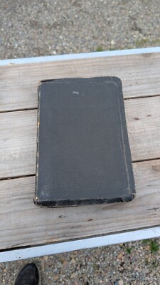 Antique 1901 Holy Bible – King James Version – Leather Bound Kress Stores-image